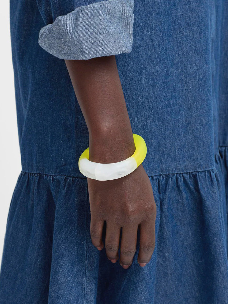 Aki Bangle - Splice Yellow