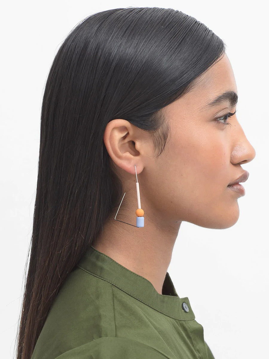 Dakin Earrings - Olive