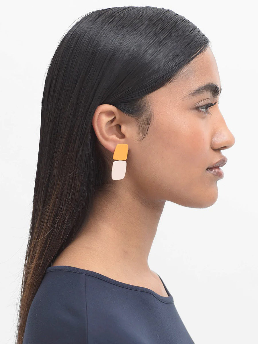 Maika Earrings - Cedar Green