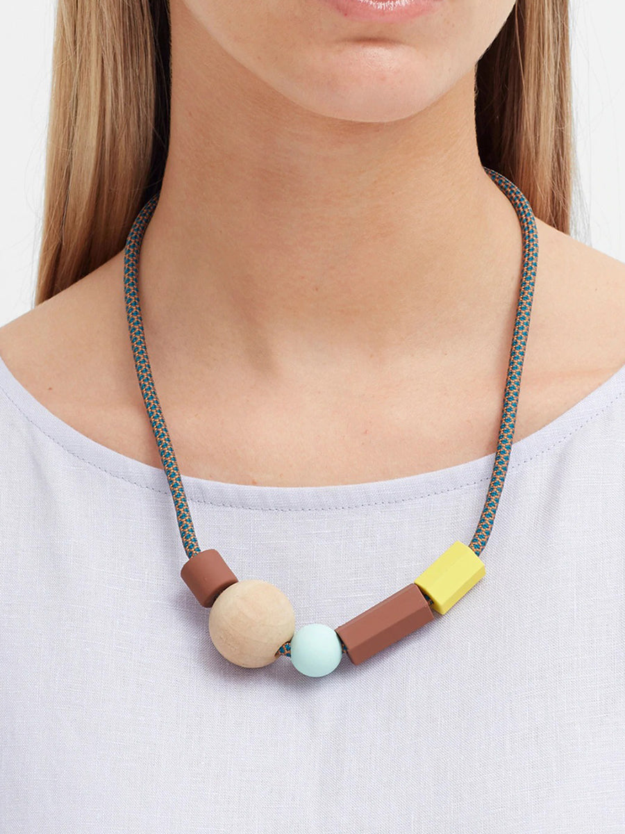 Roppi Necklace - Tobacco