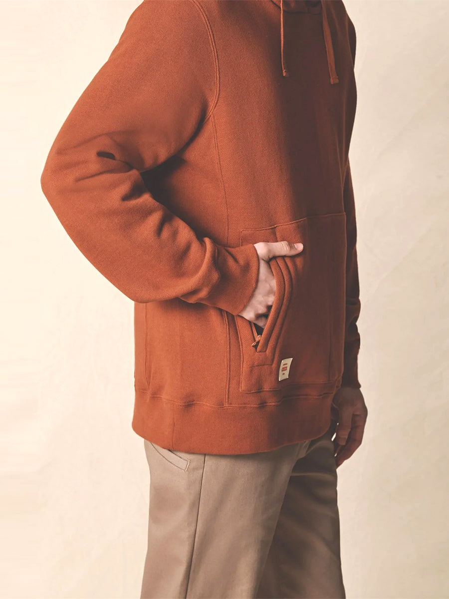 Burly Hoodie - Dark Walnut