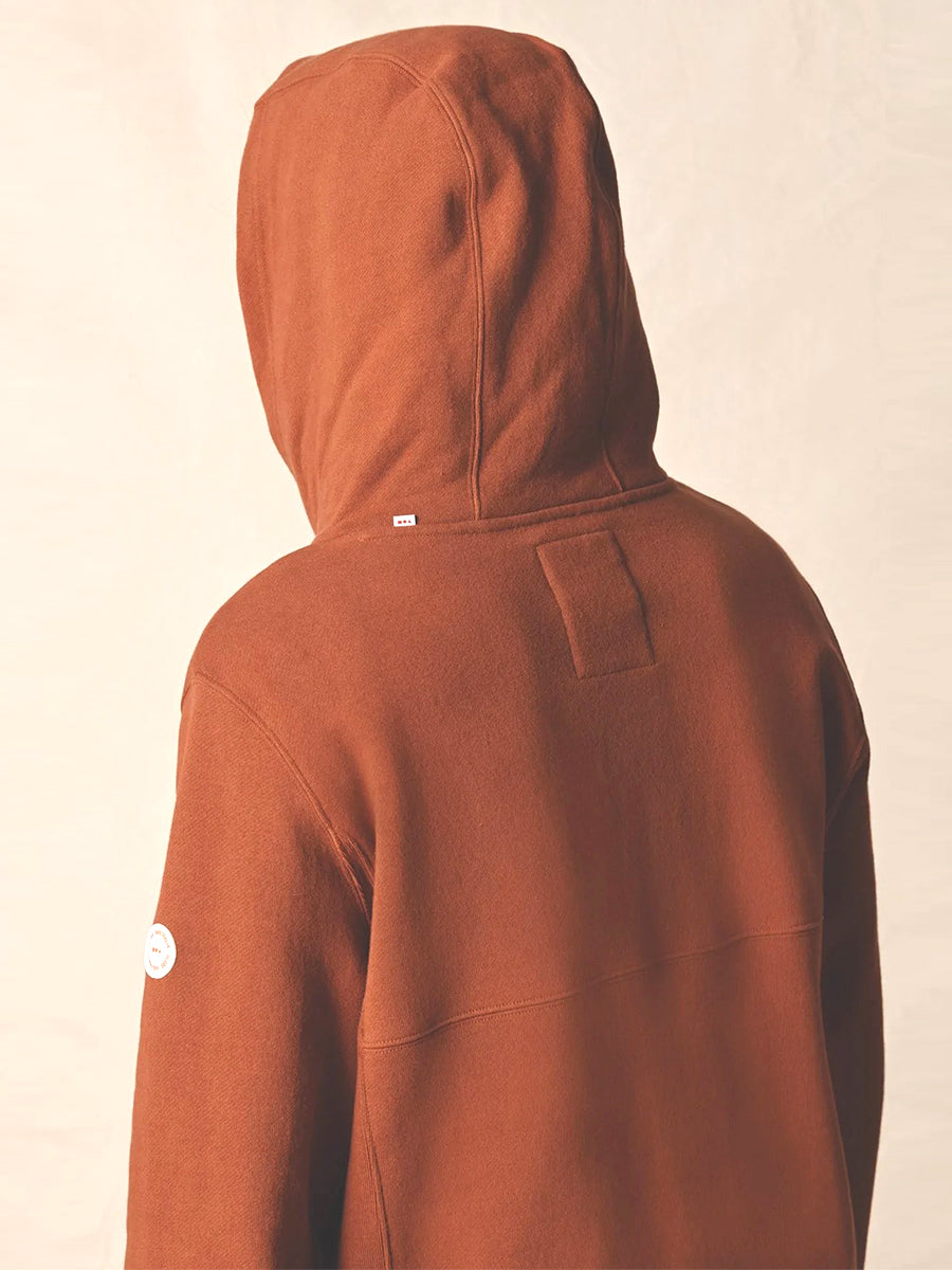 Burly Hoodie - Dark Walnut