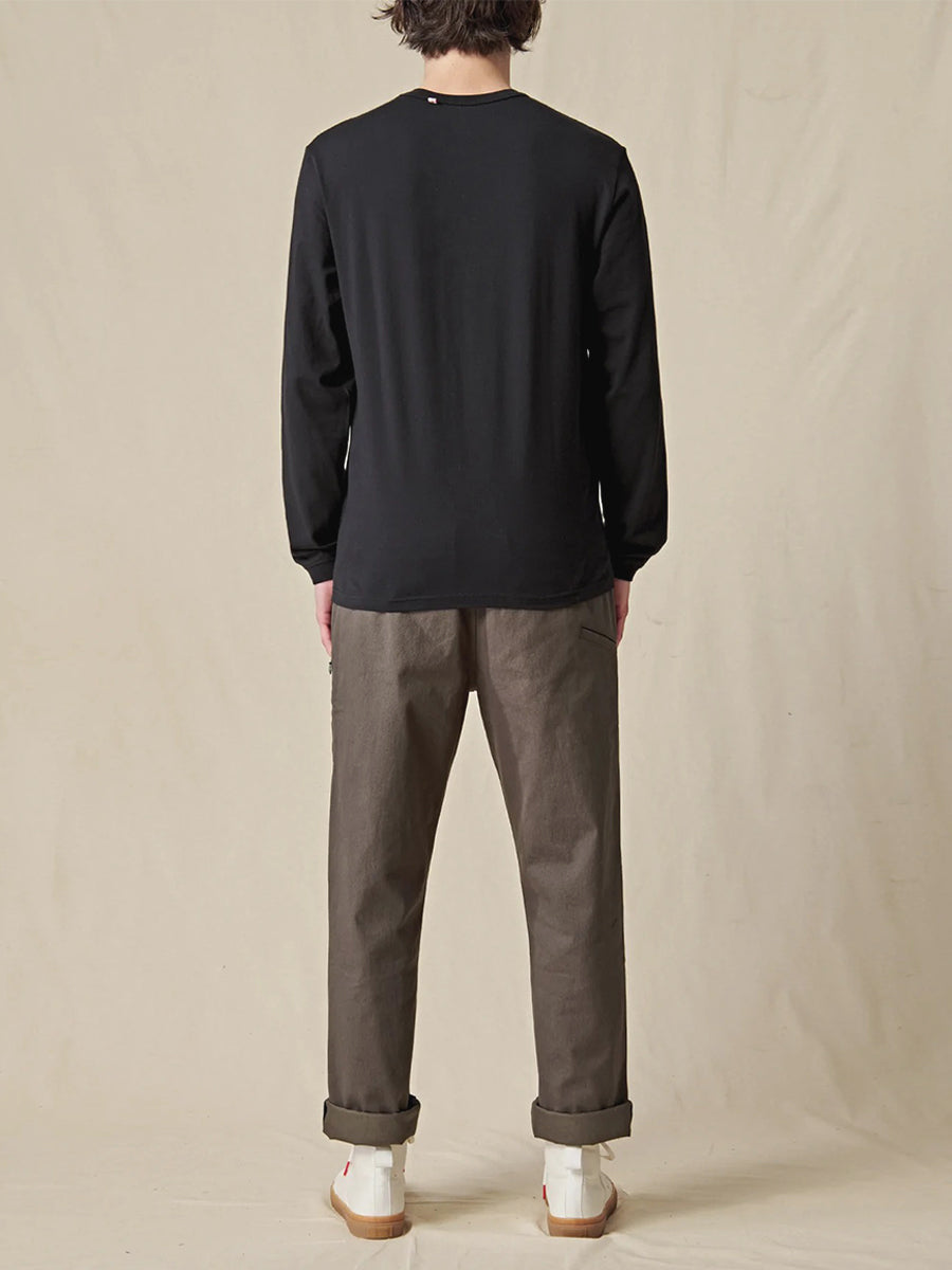Every Damn Day Tee Long Sleeve - Black