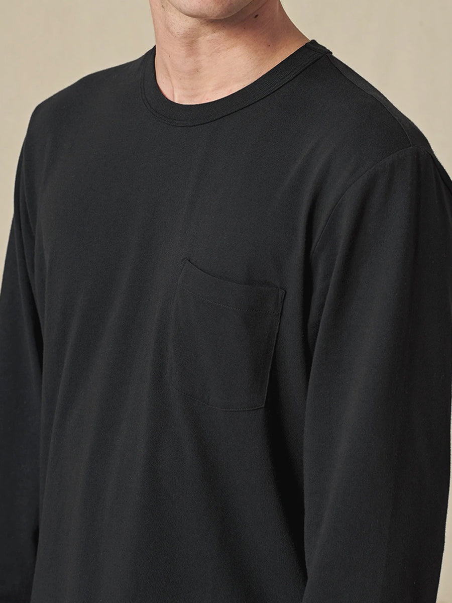 Every Damn Day Tee Long Sleeve - Black