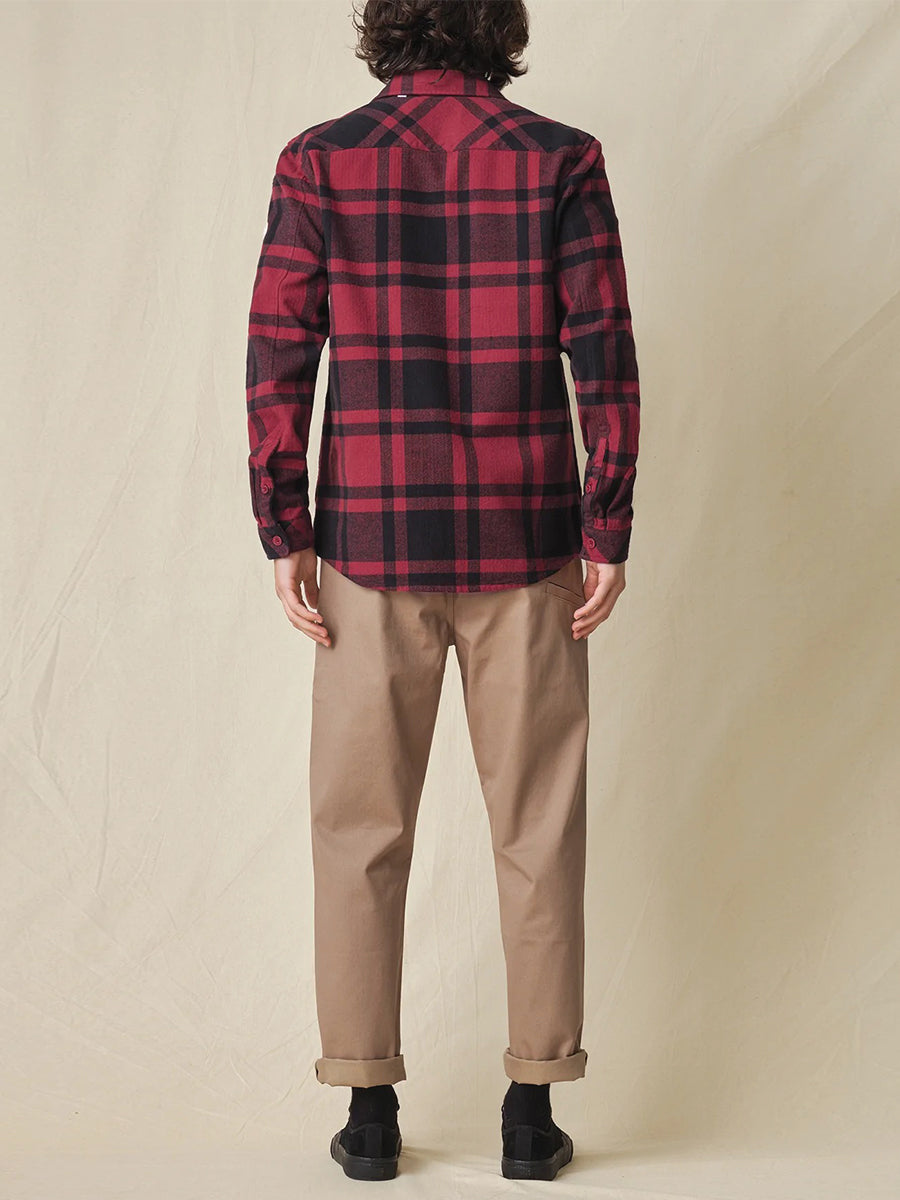 Wanderer Shacket - Rhubarb