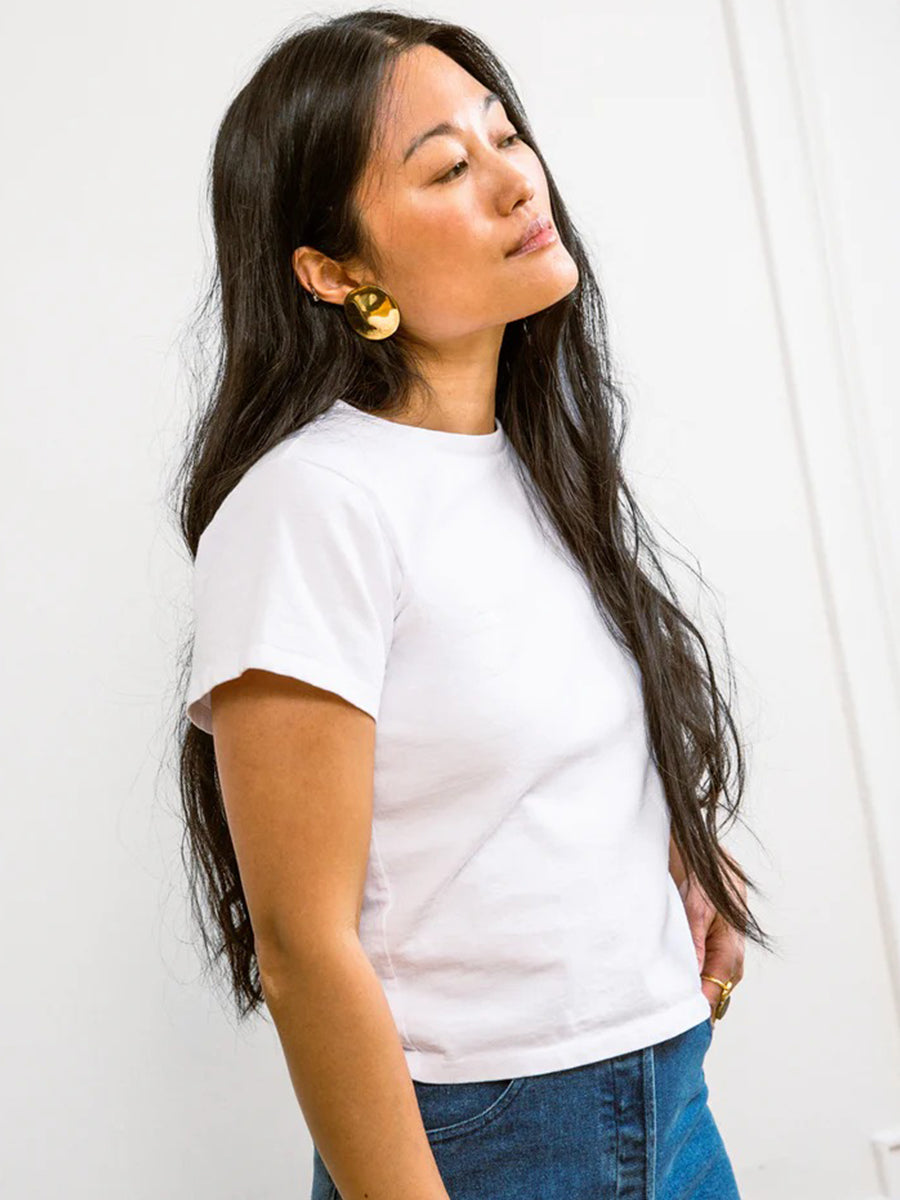 Hutton Tee - White