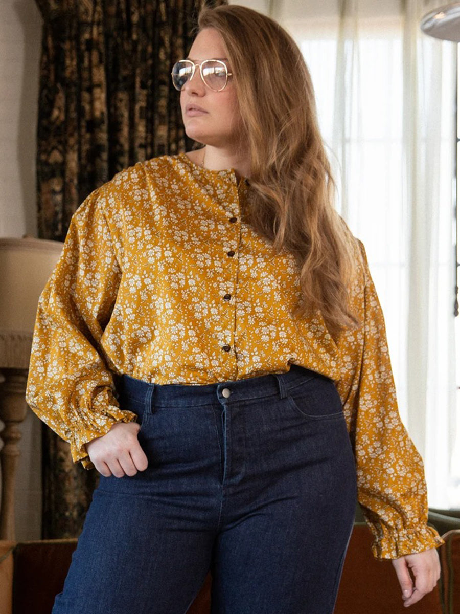 Linda Top - Yellow