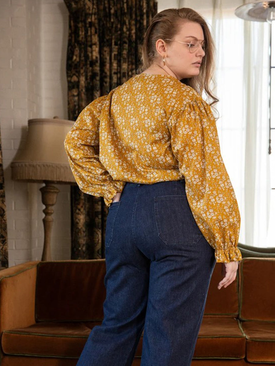 Linda Top - Yellow