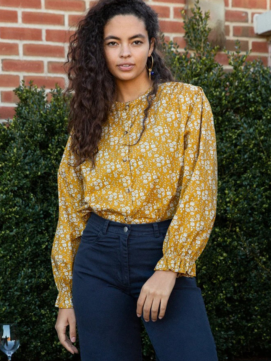 Linda Top - Yellow