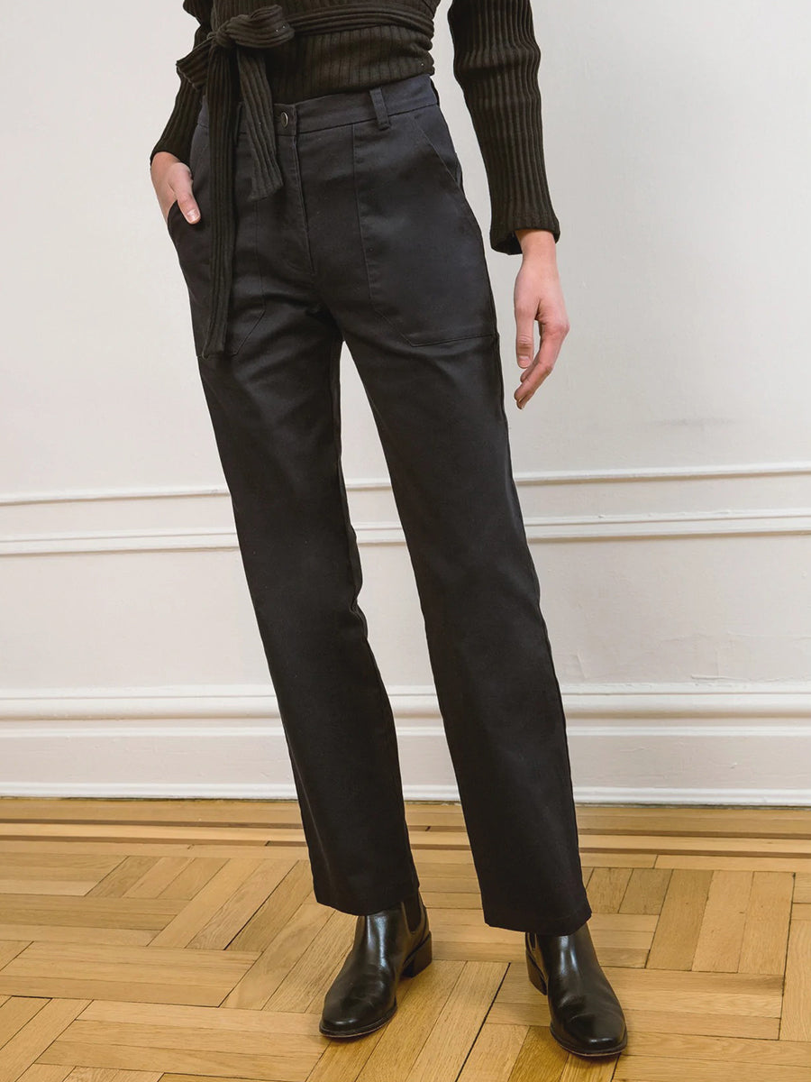 Long James Pants - Black