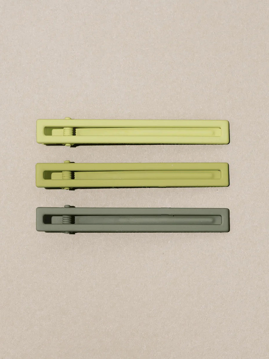 Yarrow Hairclip Trio - Spring