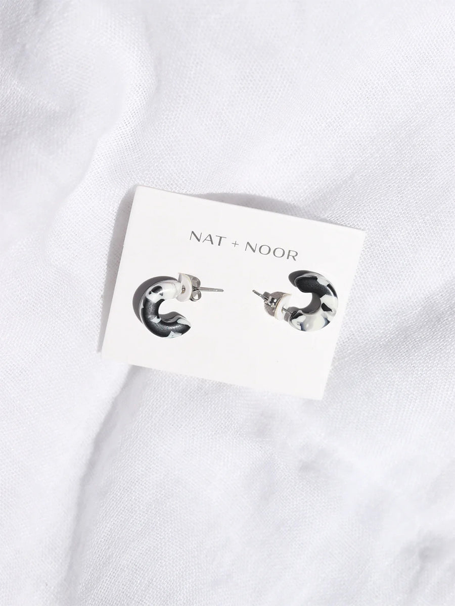 Mali Earring - Black & White