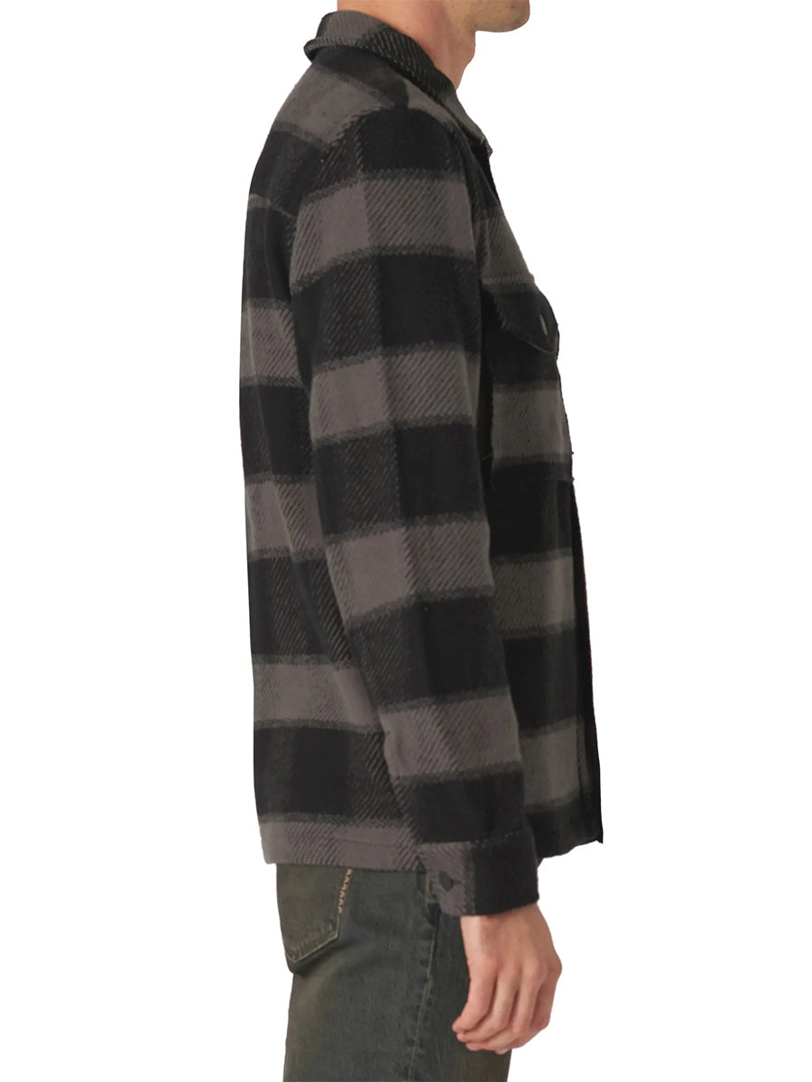 Miller Overshirt - Graphite Check