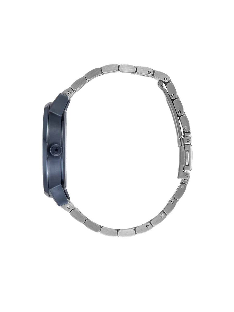 Kensington Watch - Navy & Silver