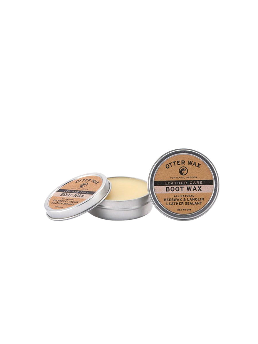  Otter Wax Boot Wax, 2oz, All-Natural Leather Waterproofer