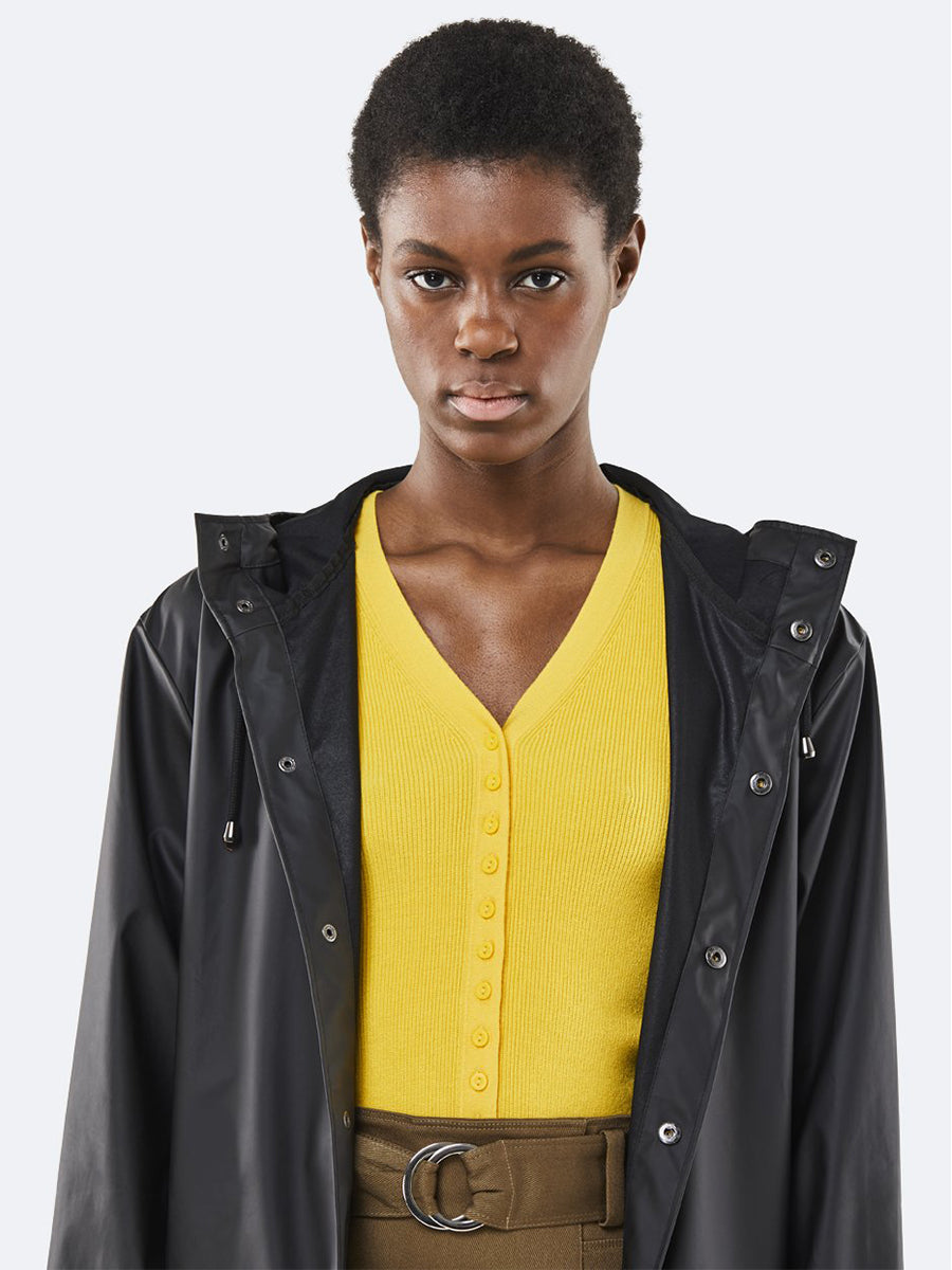 Unisex Long Jacket - Black