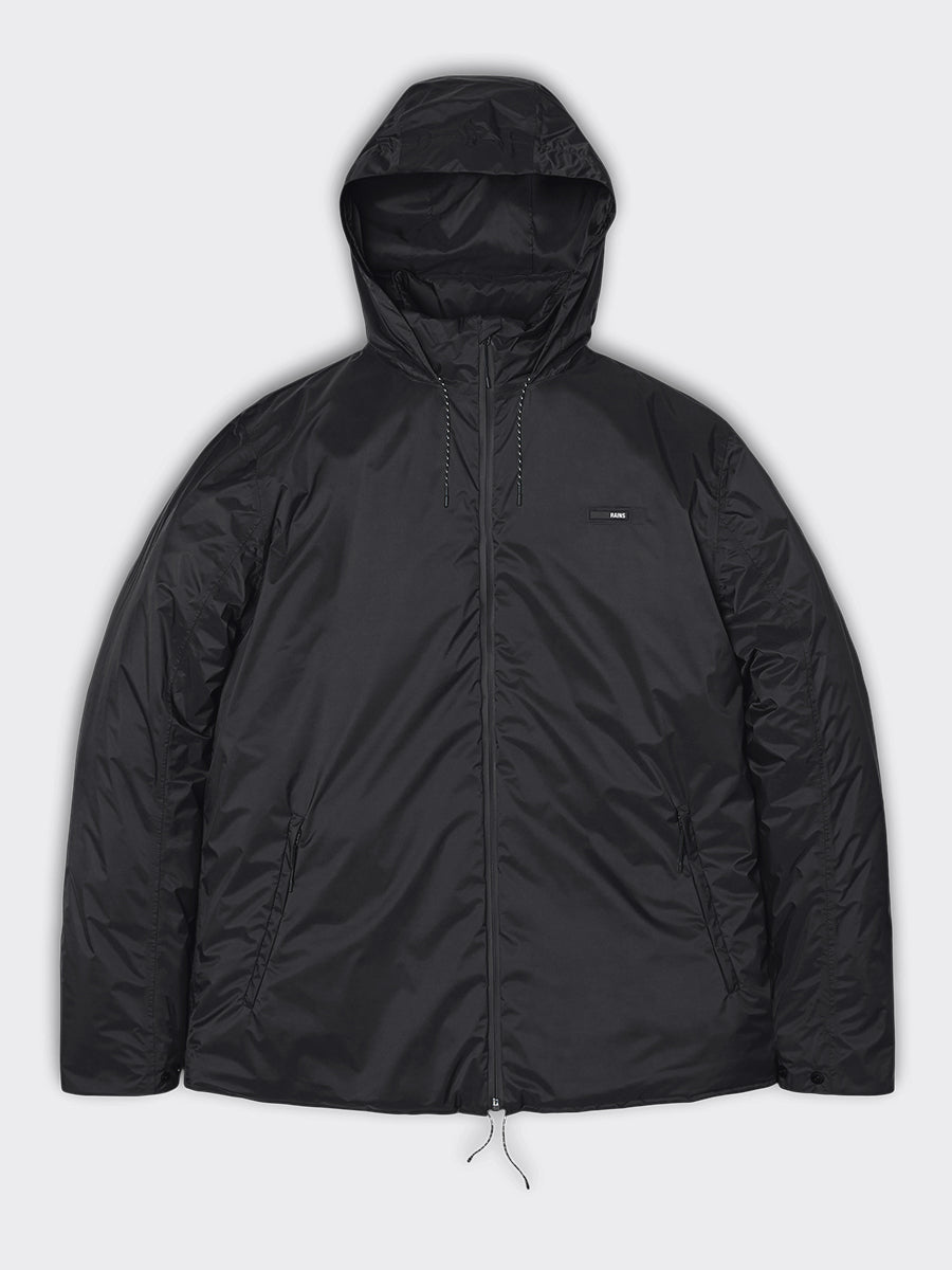 Padded Nylon Jacket - Black