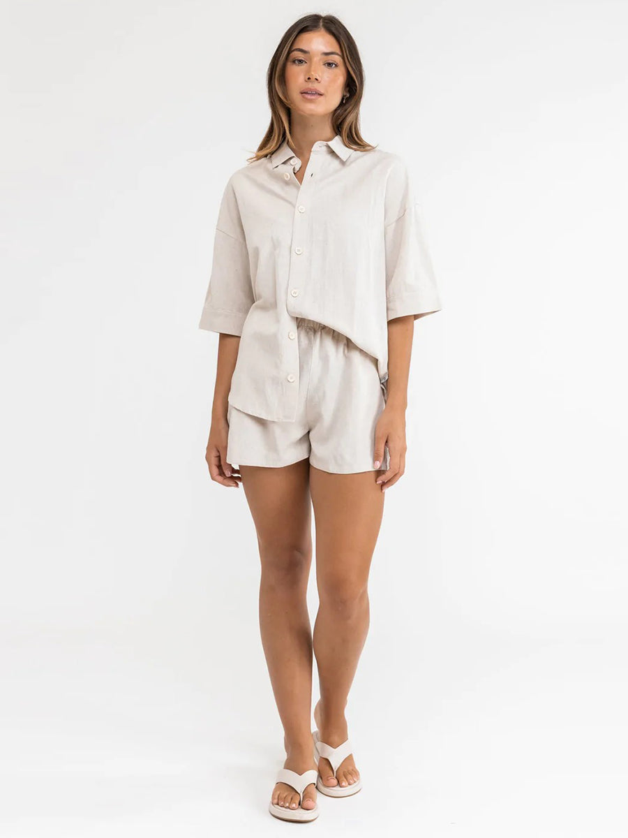 Classic Lounge Shirt - Oat