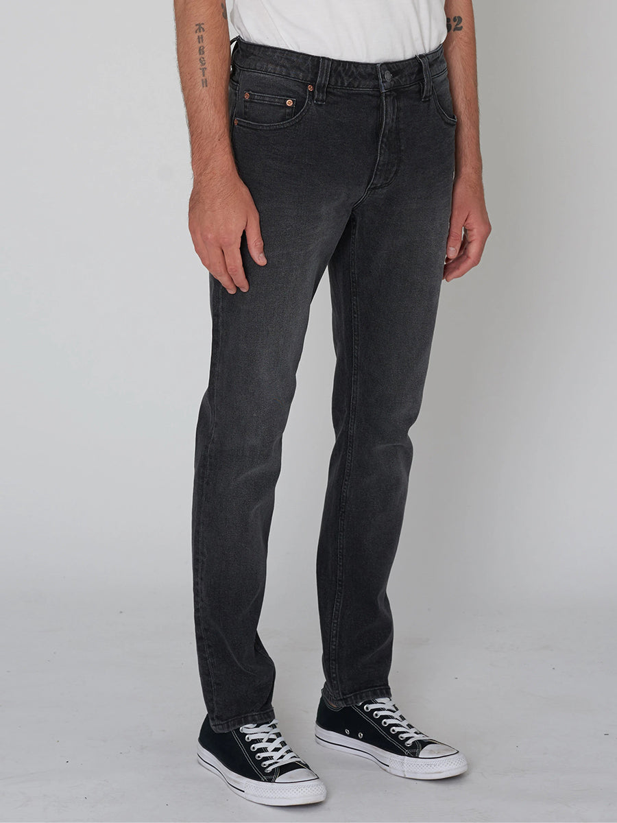 Tim Slims Denim - Shadow Stone