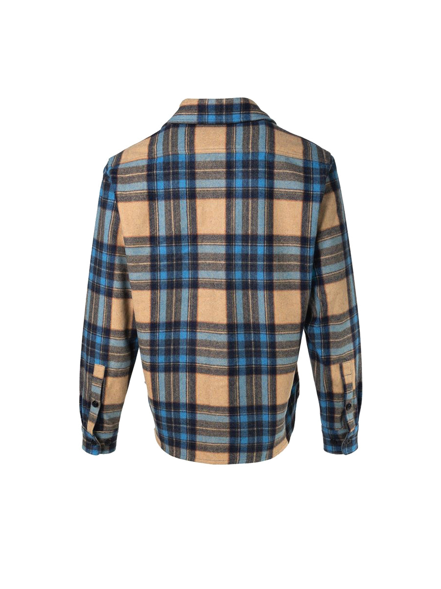 7210P Plaid CPO Shirt - Blue
