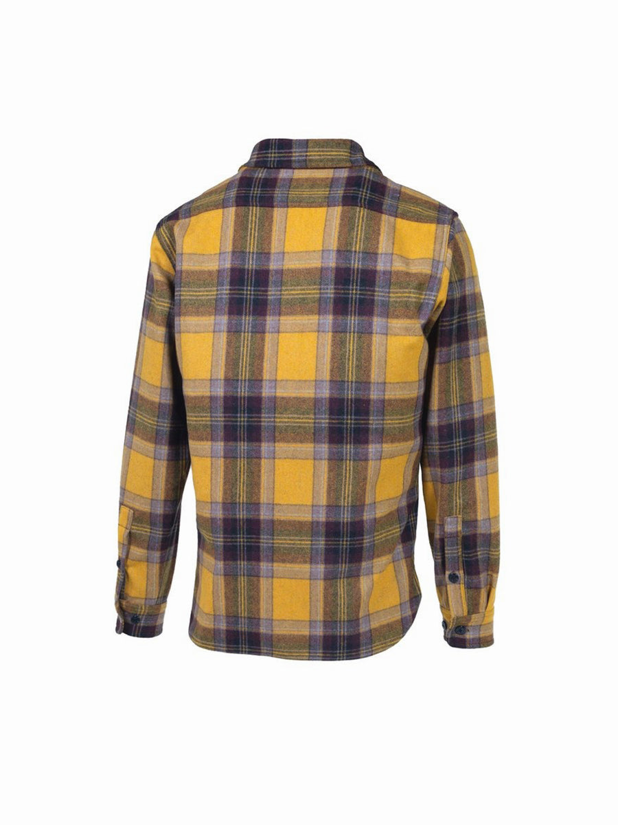 7210P Plaid CPO Shirt - Mustard