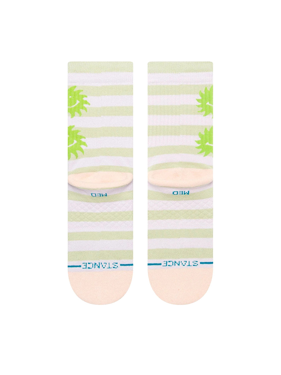 Smiley Crew Socks - Rays
