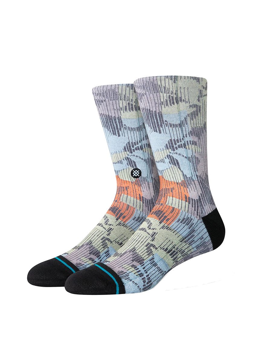 Vine Crew Socks - Washed Black