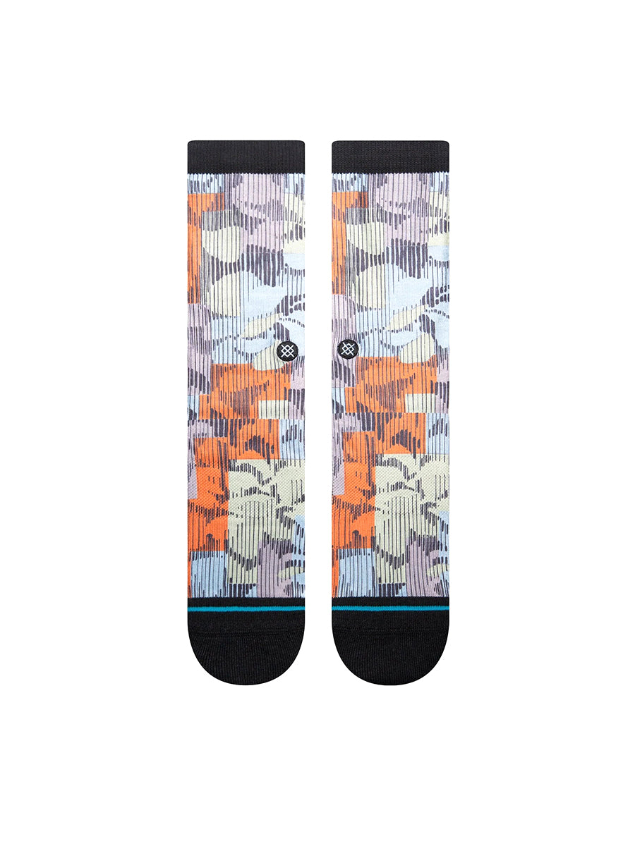 Vine Crew Socks - Washed Black