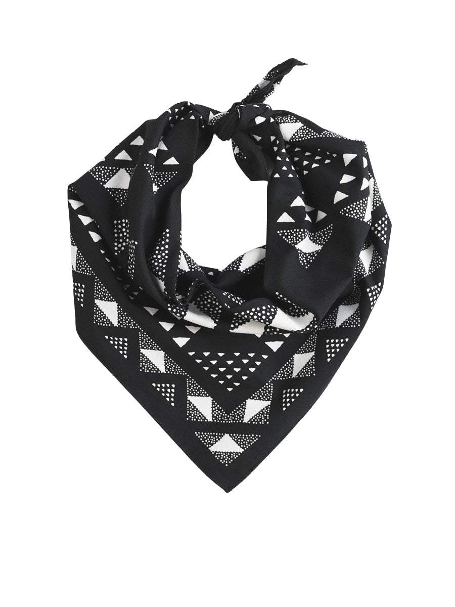 Quilt Bandana - Black