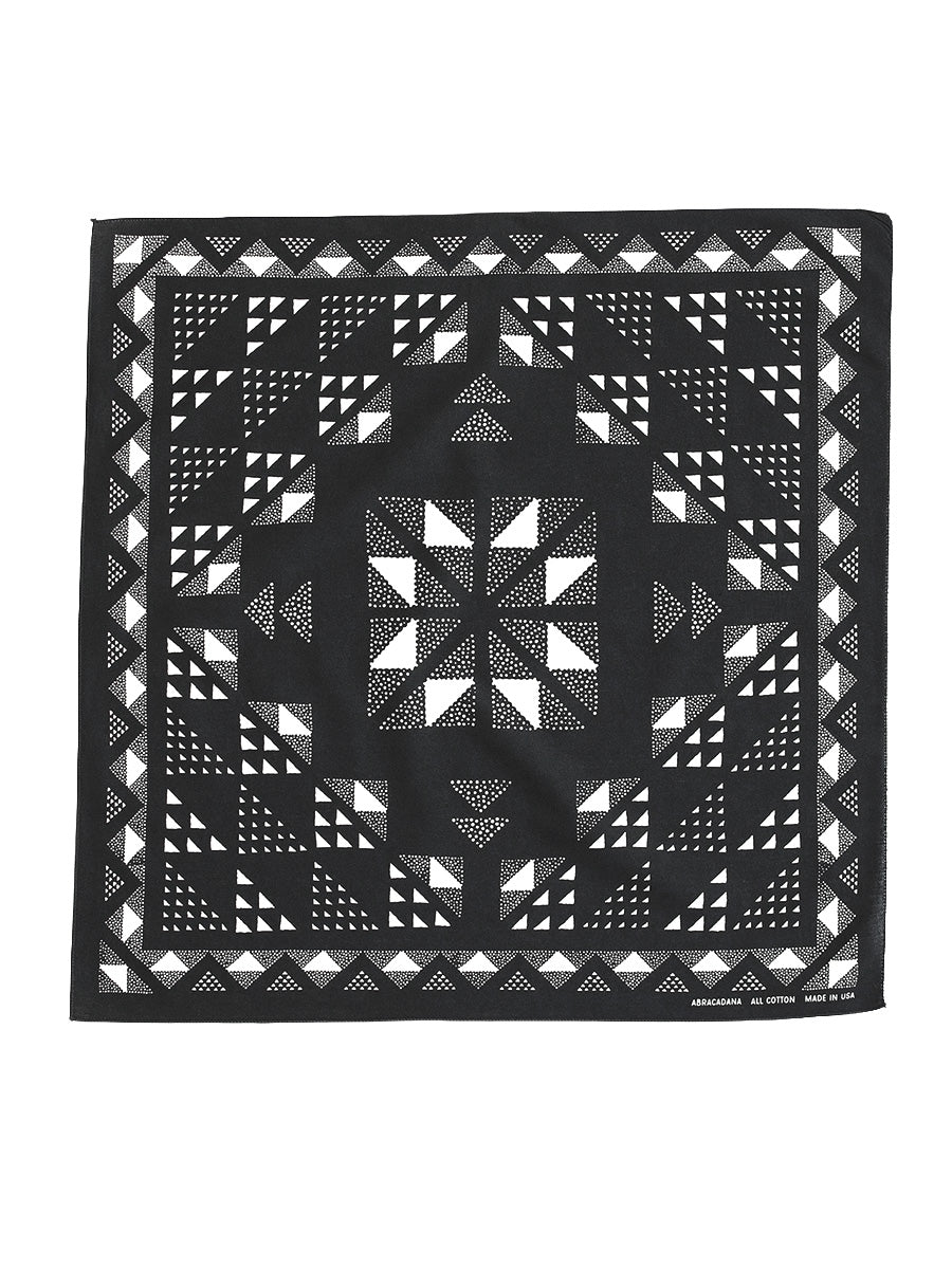 Quilt Bandana - Black