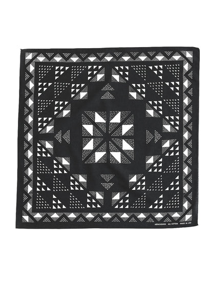 Quilt Bandana - Black