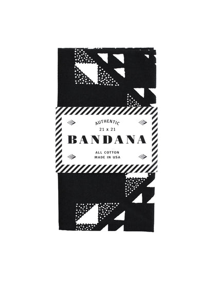 Quilt Bandana - Black