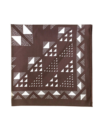 Quilt Bandana - Brown