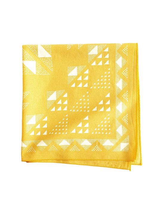 Quilt Bandana - Golden Yellow