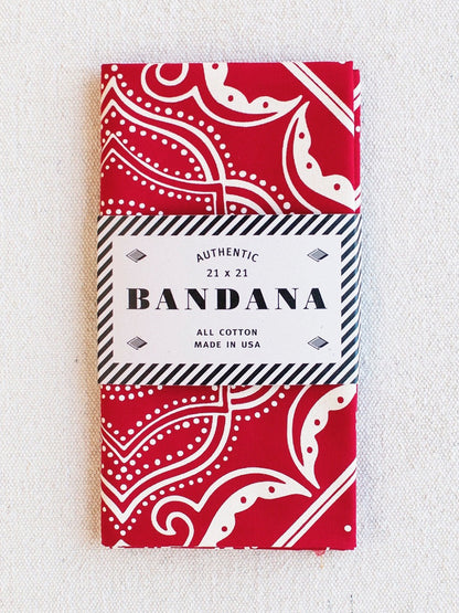 Western Bandana - Red