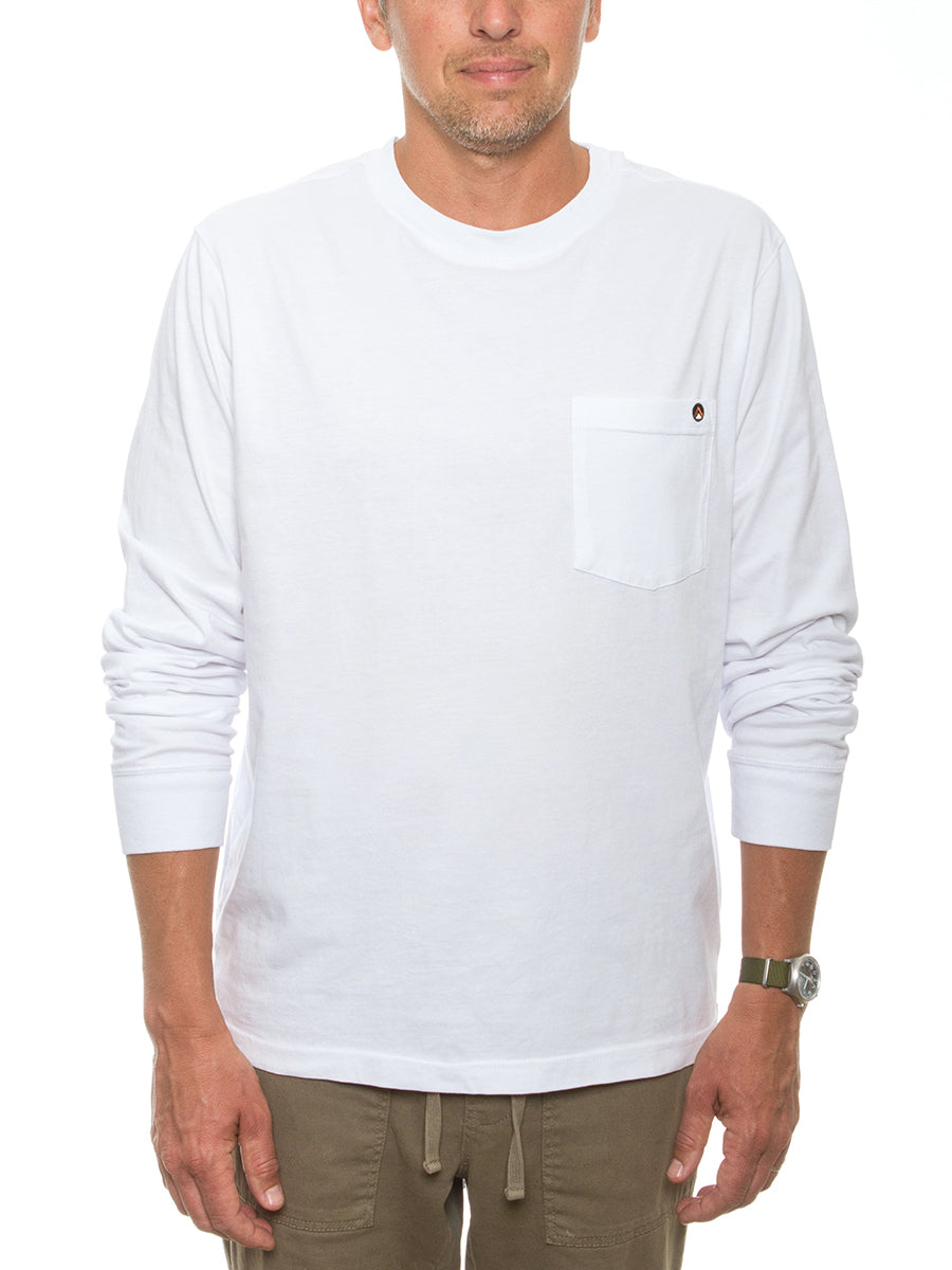 Laguna Long Sleeve Tee - White