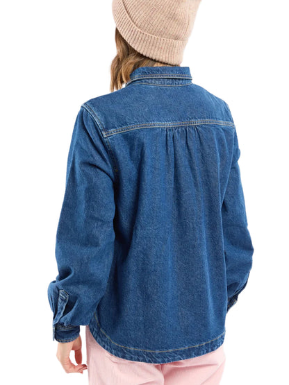 Denim Smock - Mid-Indigo
