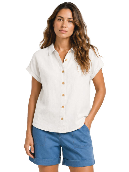Linen Shirt - White