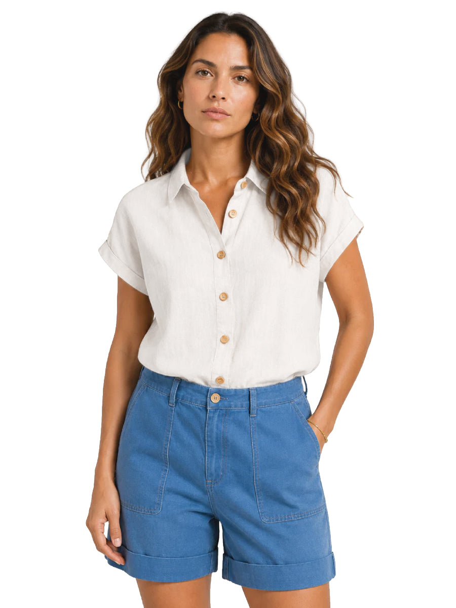 Linen Shirt - White