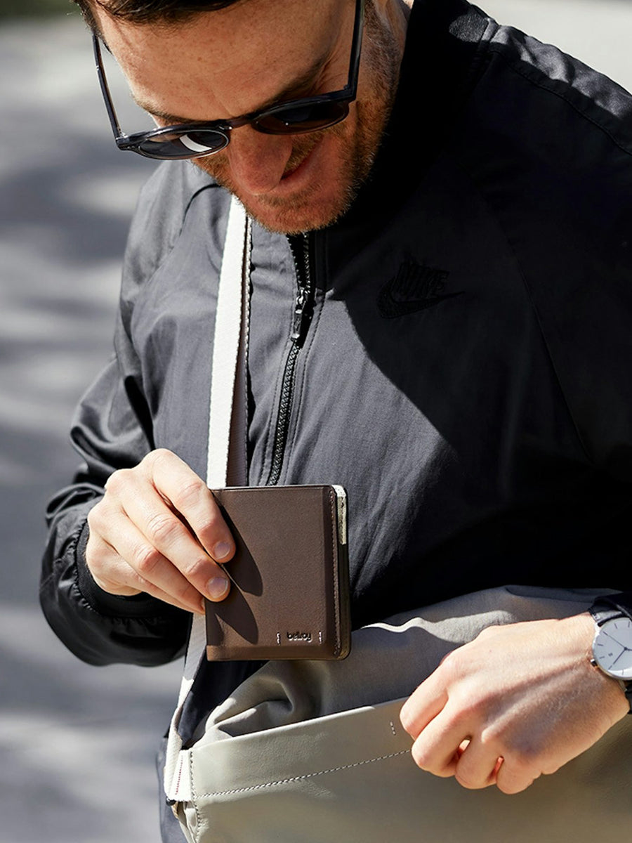 Note Sleeve Wallet - Cocoa