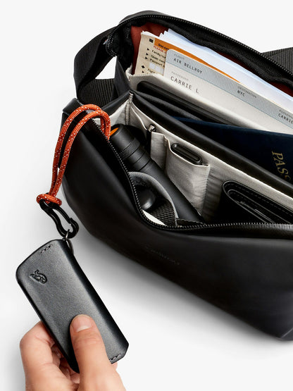 Venture Travel Crossbody - Jet Black