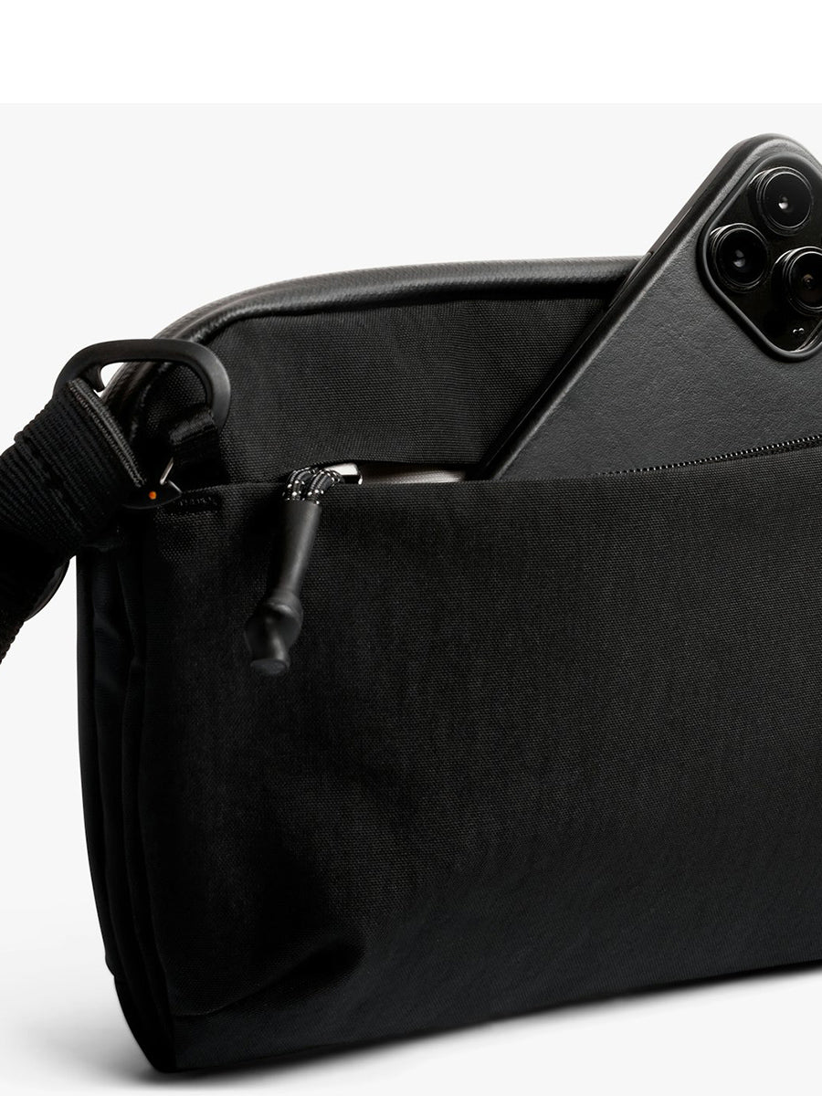 Venture Travel Crossbody - Jet Black