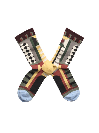 Bordeaux Decor Sock