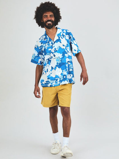 Geco Friends Aloha Shirt - Blue