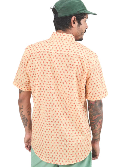 Palamos Shrimp Printed Button-Down Shirt