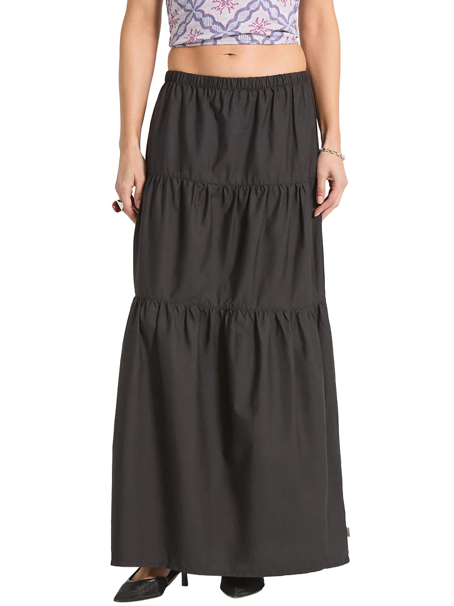 Abigail Tiered Skirt - Black