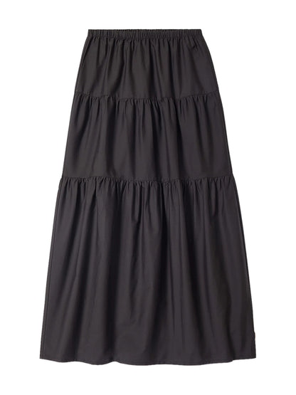 Abigail Tiered Skirt - Black