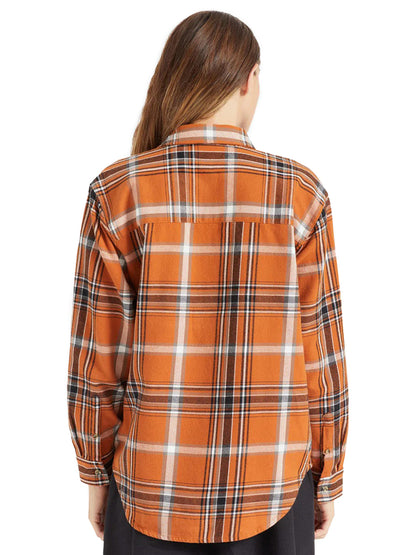 Women's Bowery BF Flannel - Glazed Ginger