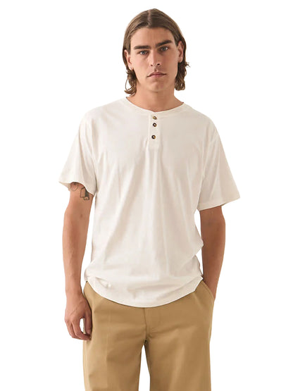 Baseline Henley Tee - Off White