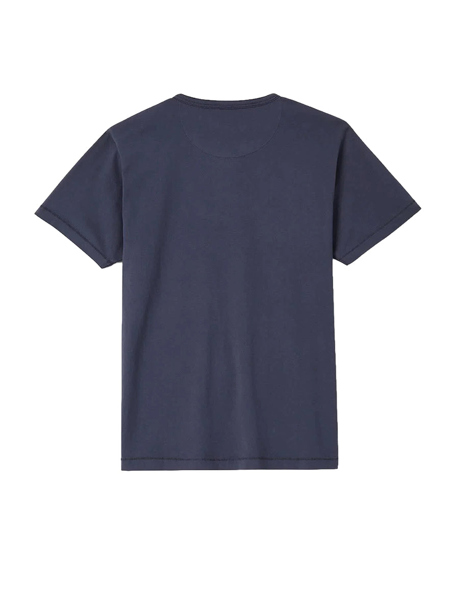 Baseline Henley Tee - Washed Navy